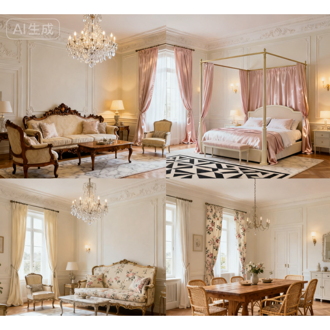 法式綜合設計案例-關閉價格呈現