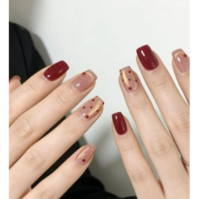 【範例─文章知識分享，沒有價格呈現範例】 2026新年美甲推薦！透感紅、深酒紅、暗紅棕…20款範本示範，一路美到年後也不膩