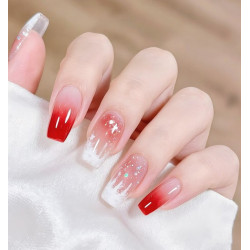 【範例─價格設定特價，大量圖片】聖誕美甲