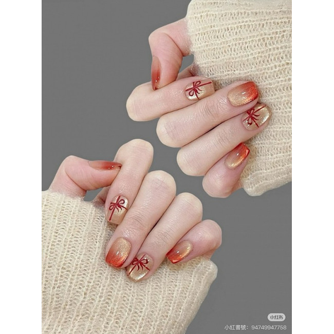 【範例─價格設定特價，大量圖片】聖誕美甲