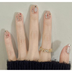 【範例─價格設定特價，大量圖片】聖誕美甲