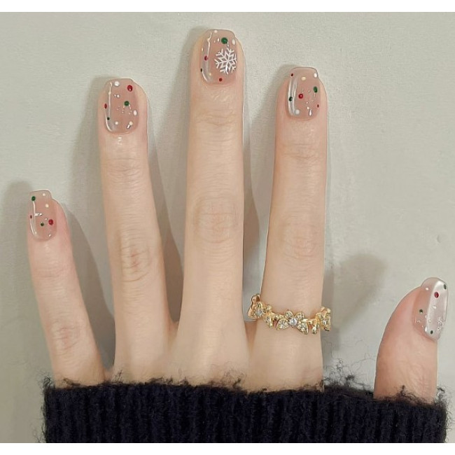 【範例─價格設定特價，大量圖片】聖誕美甲